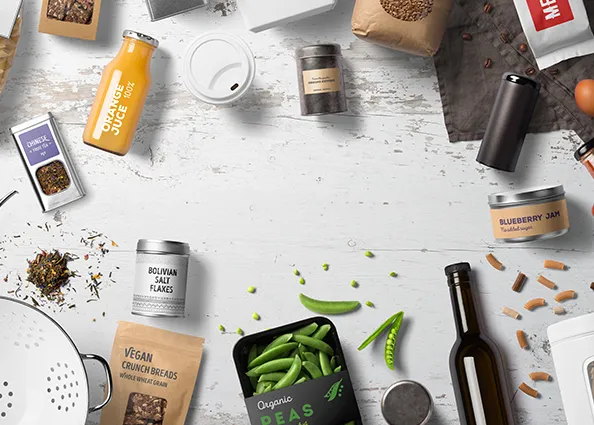 F&B example packaging - Clarke Murphy Print