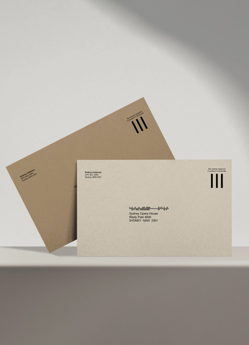Custom Envelopes - Reply Paid