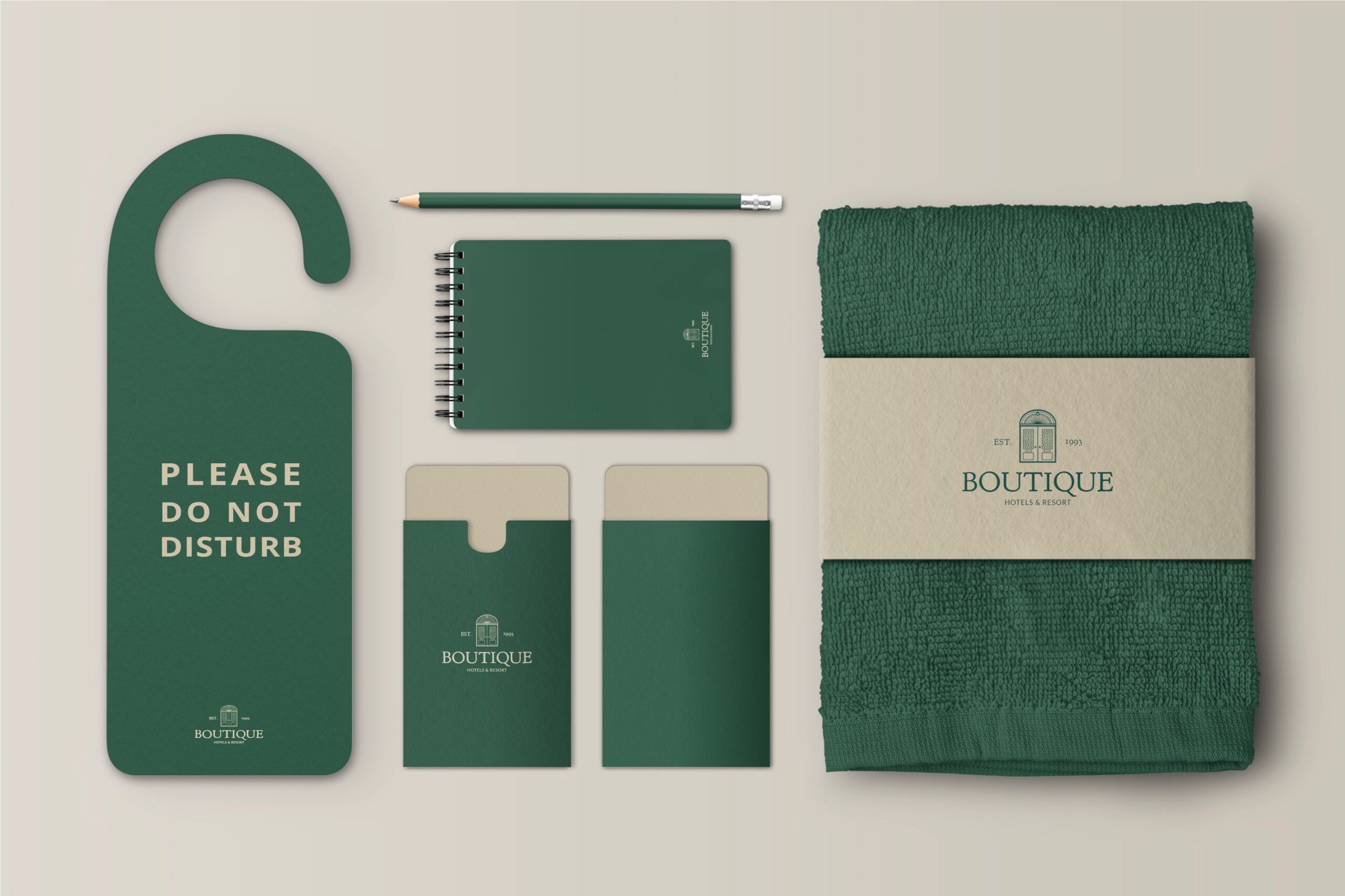 Hotel room hanger - keycard holder - stationary