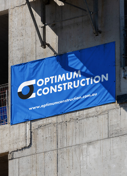 Outdoor Banners for construction sites
